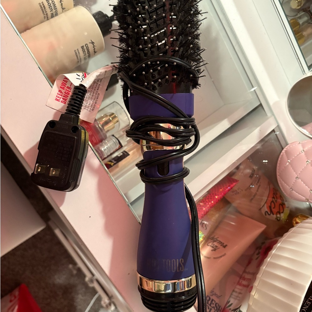 Hot Tools Purple Hair Styling Brush